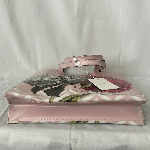 Ted Baker London NWT Dusky Pink Palace Gardens Large Icon Tote Bag 🌸🌸 - Picture 3 of 6